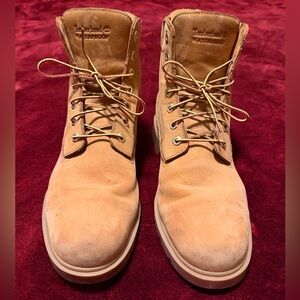 Timberland Men's Light Brown Lace-Up Boots